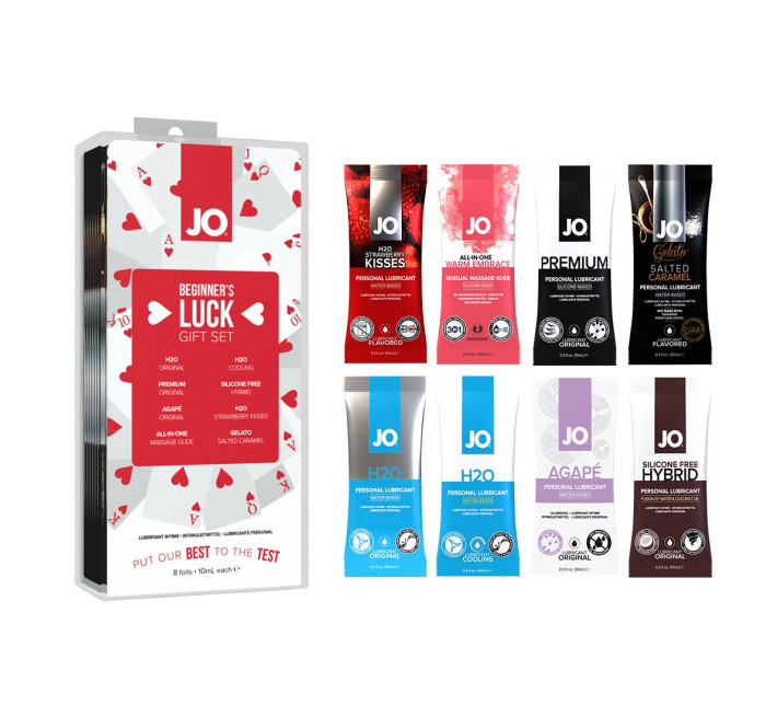 Подарунковий набір System JO Beginner's Luck Gift Set 8 x 10 мл