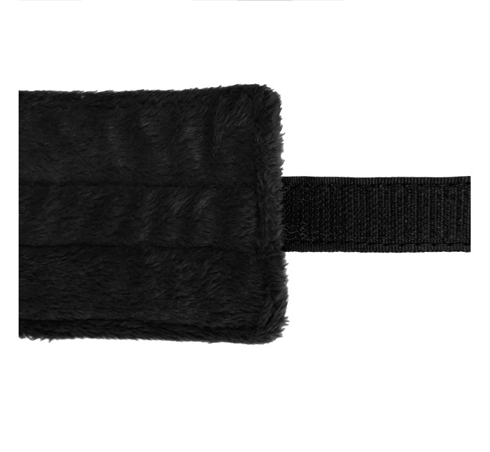 Набор ошейник с поводком и маска Art of Sex Soft Touch Light Черный