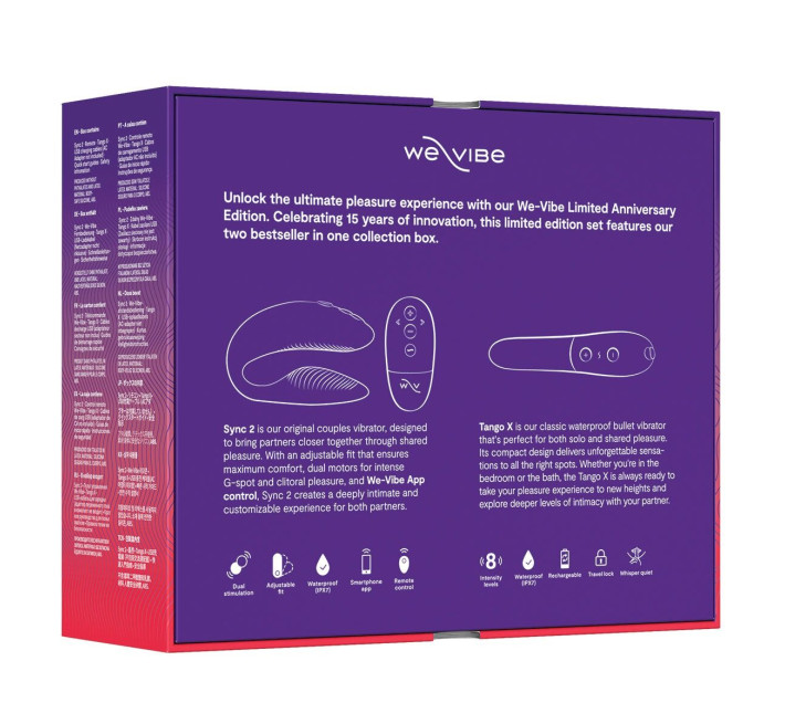 Подарунковий набір We-Vibe 15 Year Anniversary Collection