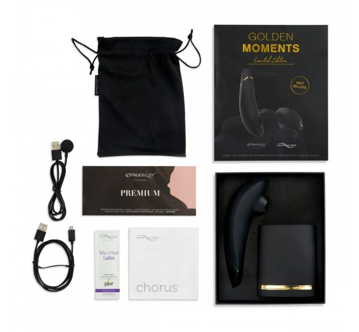 Набор игрушек Golden Moments Collection 2 Womanizer Premium 2 + We-Vibe Chorus
