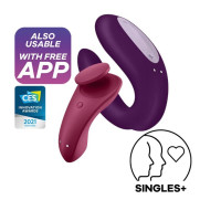 Набір Satisfyer Partner Box 1 (вібратор для пар Double Joy + вібратор у трусики Sexy Secret) Набір Satisfyer Partner Box 1 (вібратор для пар Double Joy + вібратор у трусики Sexy Secret)