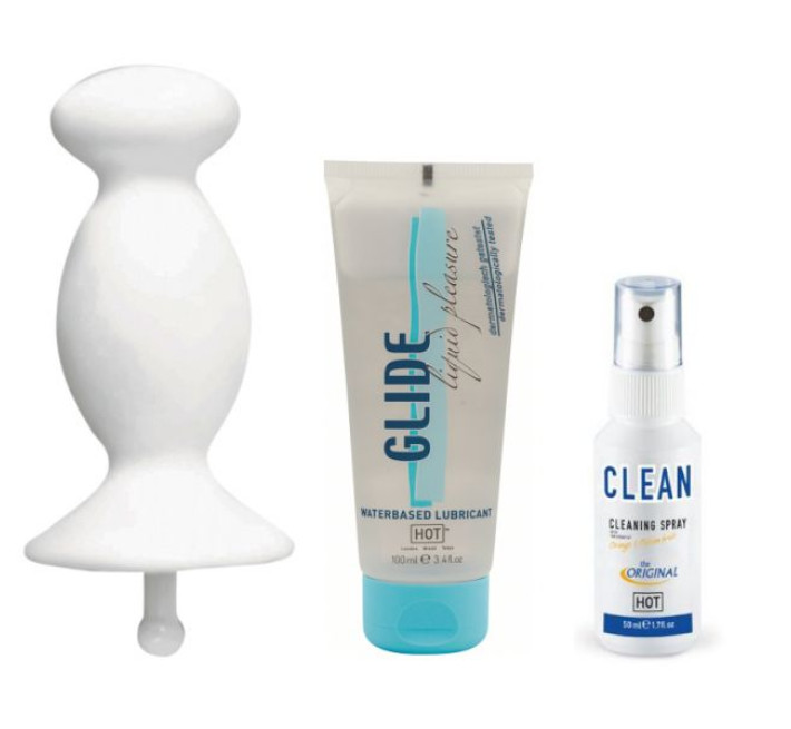 Набор для тренировки мышц малого таза Hot Come Set Beckenbodentrainer Белый