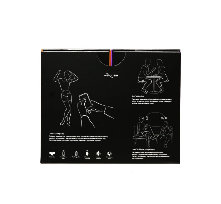Набор We-Vibe Tease Us Set (смарт-вибратор в трусики Moxie+ & смарт-виброкольцо под одежду Bond)