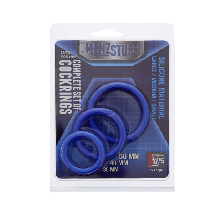 Набір кілець Dreamtoys Menzstuff Complete Set of Cockrings