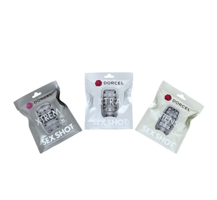 Набір мастурбаторів Marc Dorcel - 3 Sex Shots