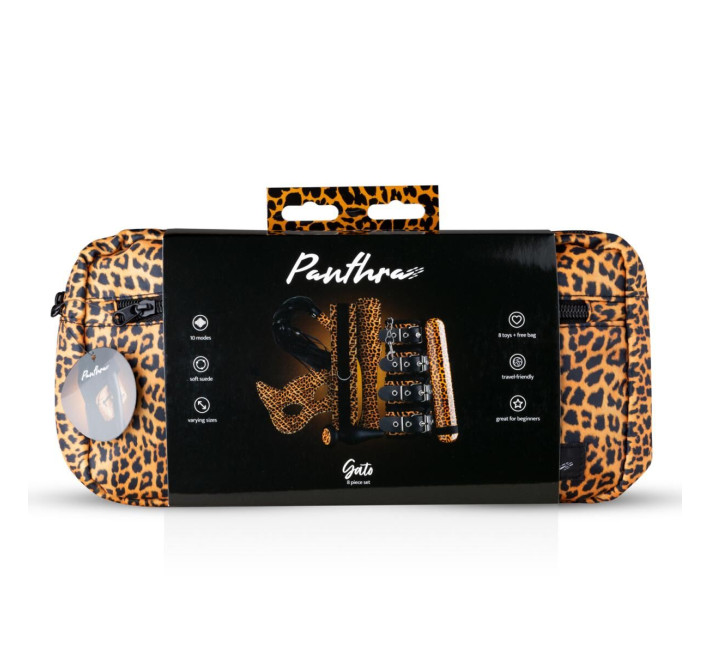 Набор BDSM аксессуаров Panthra Gato 8-piece set