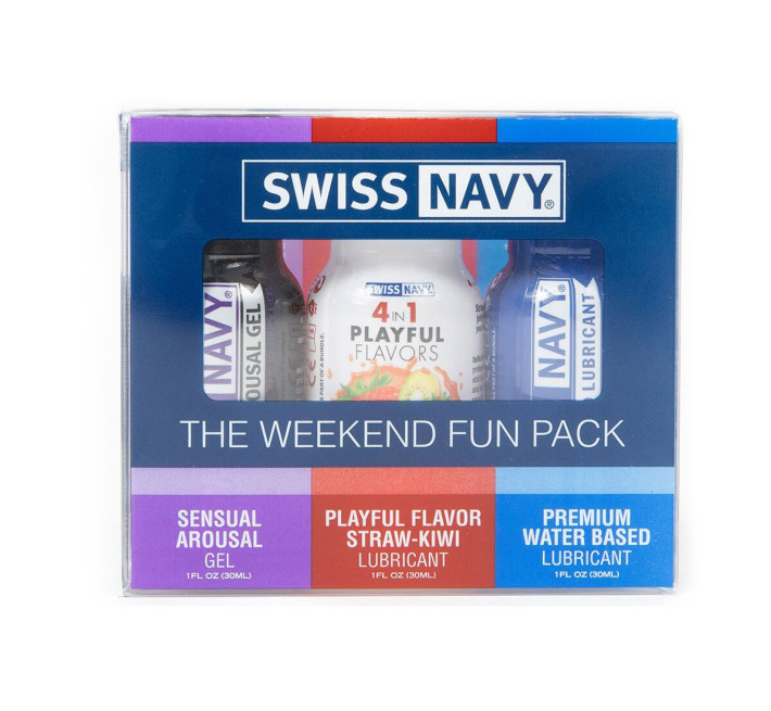 Набор Swiss Navy Weekend Fun Pack 3х30 мл