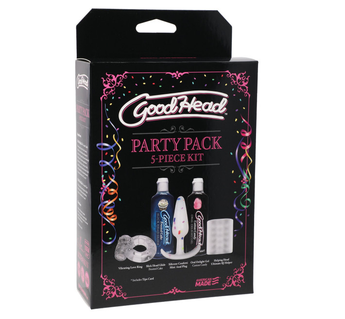 Набор Doc Johnson GoodHead - Party Pack - 5 Piece Kit