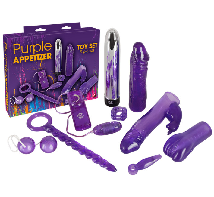 Секс набір You2Toys Purple Appetizer 9-piece set
