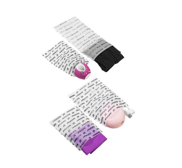 Подарунковий набір Satisfyer Love Box, іграшка для нього та для неї, білизна, мішечок для зберігання