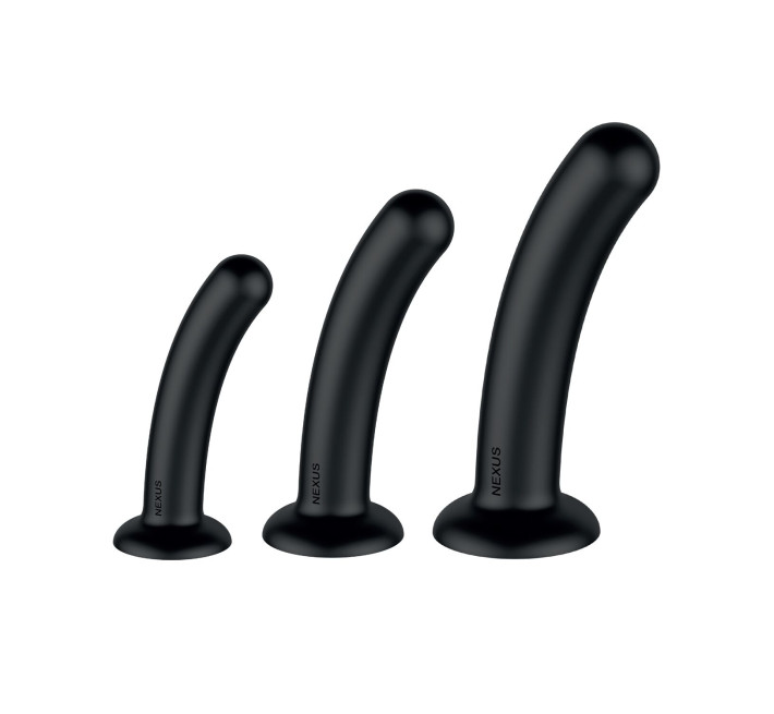 Набір дилдо Nexus Dilating Set (17см, 15см, 12,5см)