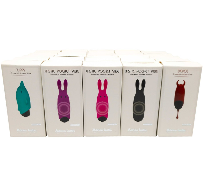 Набор вибраторов Adrien Lastic Pocket Vibe (25 штук)