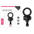 Ерекційне кільце LoveToy Power Clit Cockring Thriller Black