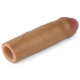 Насадка на член LoveToy Revolutionary Silicone Nature Extender Add 1 Brown 140
