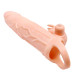 Насадка на член Pretty Love Brave Man Vibro Extension Vibrating Penis Sleeve Flesh