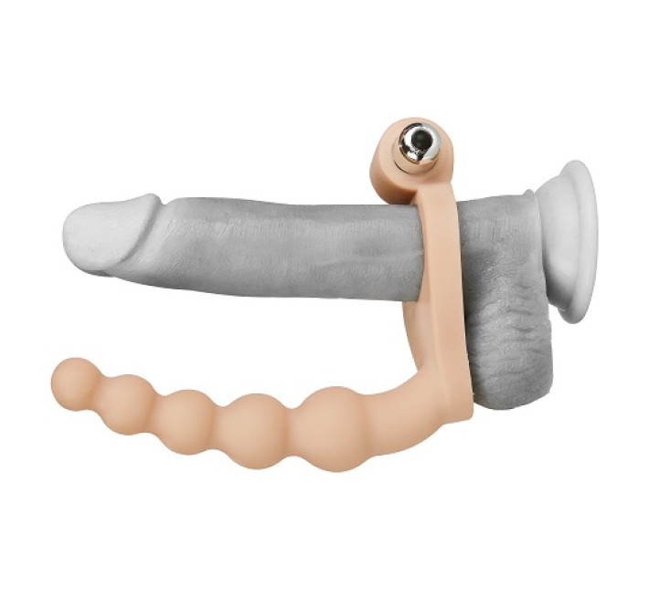 Насадка для двойного проникновения LoveToy The Ultra Soft Bead 6.5