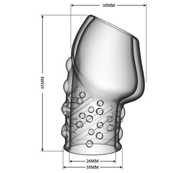 Насадка на член Pretty Love Matias Penis Thicker Transparent
