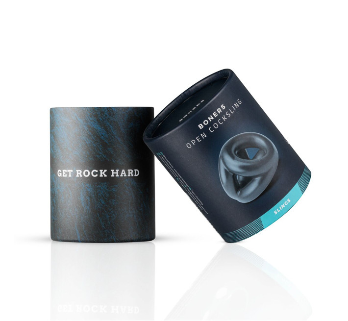 Ерекційне кільце Boners Open Cocksling - Triple Cockring