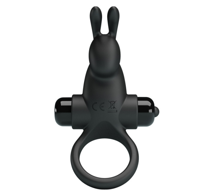 Эрекционное кольцо Pretty Love Vibrant Penis Ring I Black