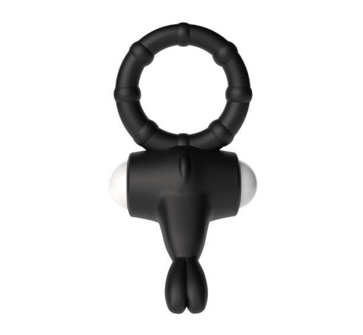 Ерекційне кільце LoveToy Power Clit Cockring Thriller Black