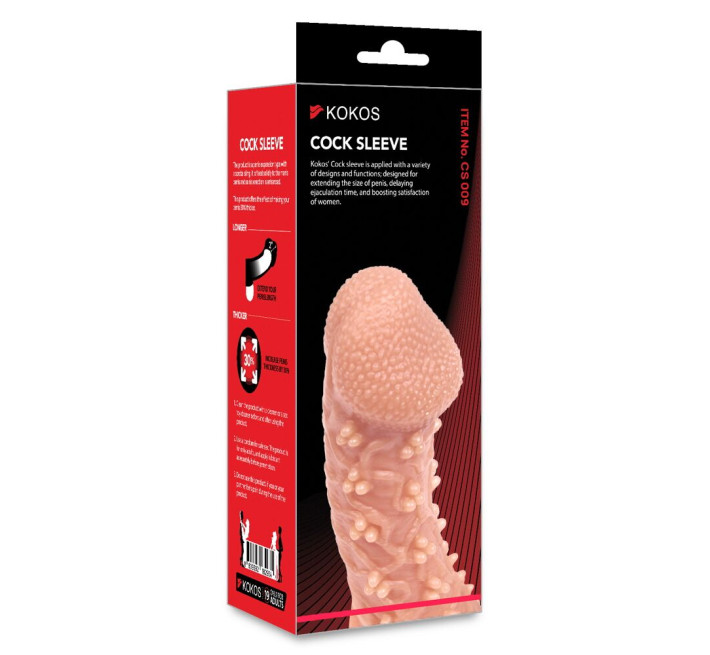 Насадка на член Kokos Cock Sleeve CS 009 M