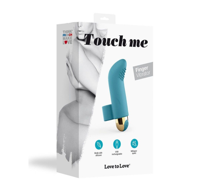 Вибратор на палец Love To Love TOUCH ME PETROLE