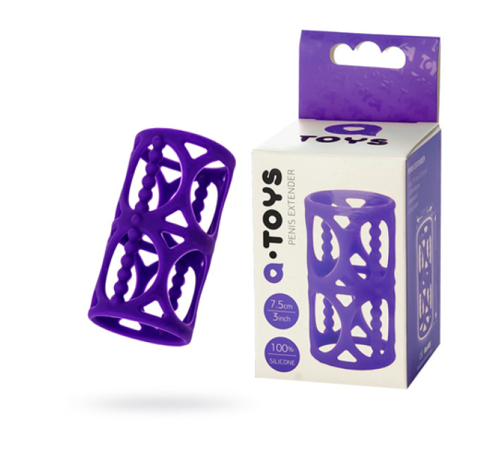 Насадка на пеніс Toyfa A-TOYS 768003 Фіолетова