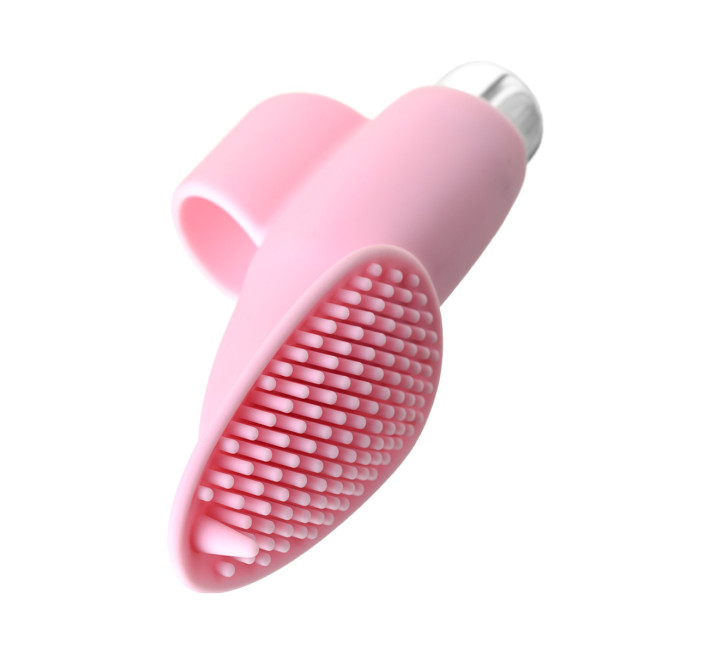 Вибронасадка на палец Toyfa JOS Twity Розовая