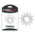 Эрекционное кольцо LoveToy Power Plus Cockring 3 Прозрачное