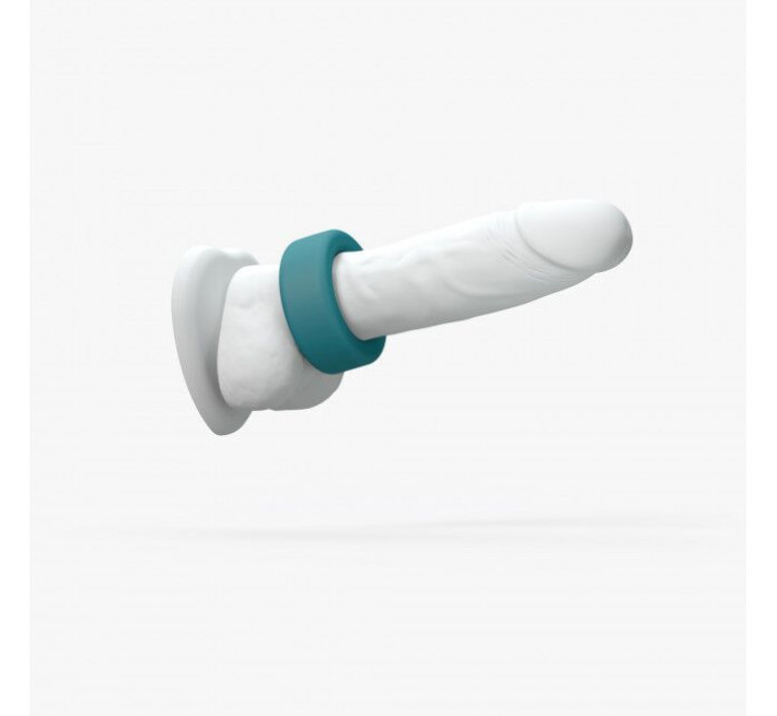 Эрекционное кольцо широкое Love To Love COOL RING - TEAL ME