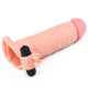 Подовжуюча насадка на пеніс LoveToy Pleasure Extender Sleeve Vibro Тілесна LVTOY054