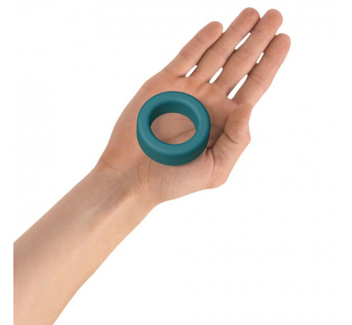 Эрекционное кольцо широкое Love To Love COOL RING - TEAL ME
