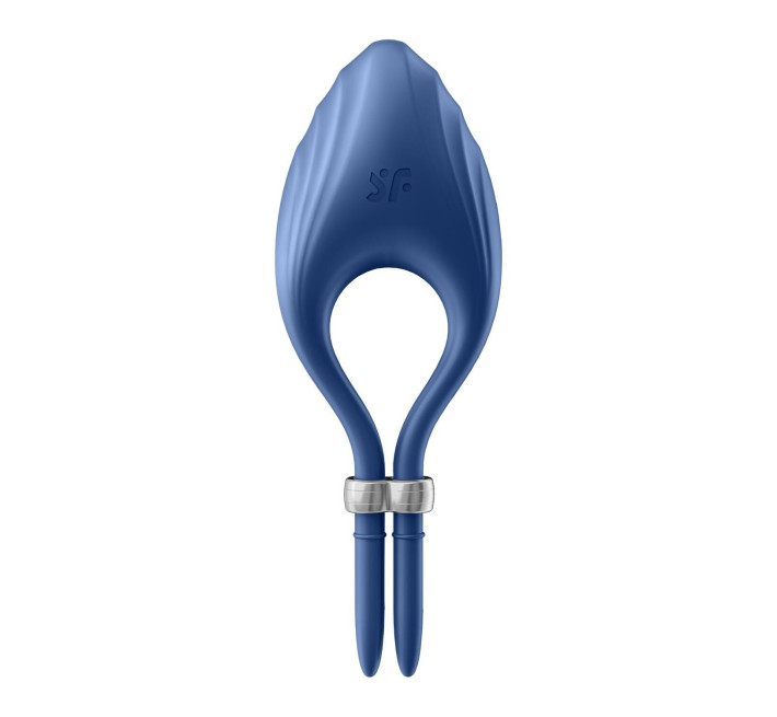 Эрекционное виброкольцо-лассо Satisfyer Duelist Blue, 10 режимов, мощный мотор
