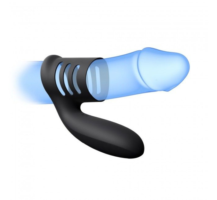 Вібронасадка 2в1 Love To Love Wering: ерекційне віброкільце та вібронасадка на член