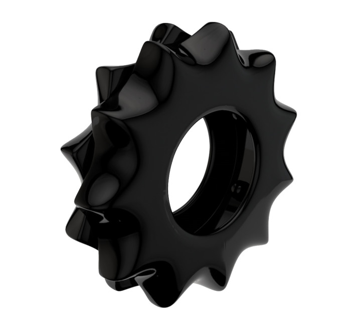 Эрекционное кольцо LoveToy Power Plus Cockring Черное