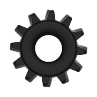 Ерекційне кільце LoveToy Power Plus Cockring 3 Чорне