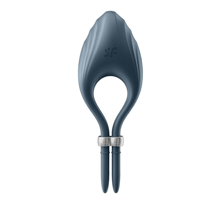Эрекционное виброкольцо-лассо Satisfyer Duelist Dark Blue, 10 режимов, мощный мотор