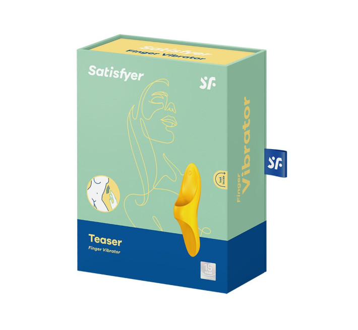 Вібратор на палець Satisfyer Teaser Жовтий