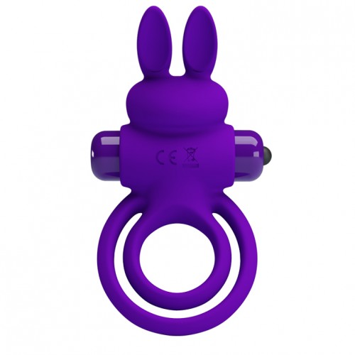 Эрекционное кольцо Pretty Love Vibrant Penis Ring 3 Фиолетовое