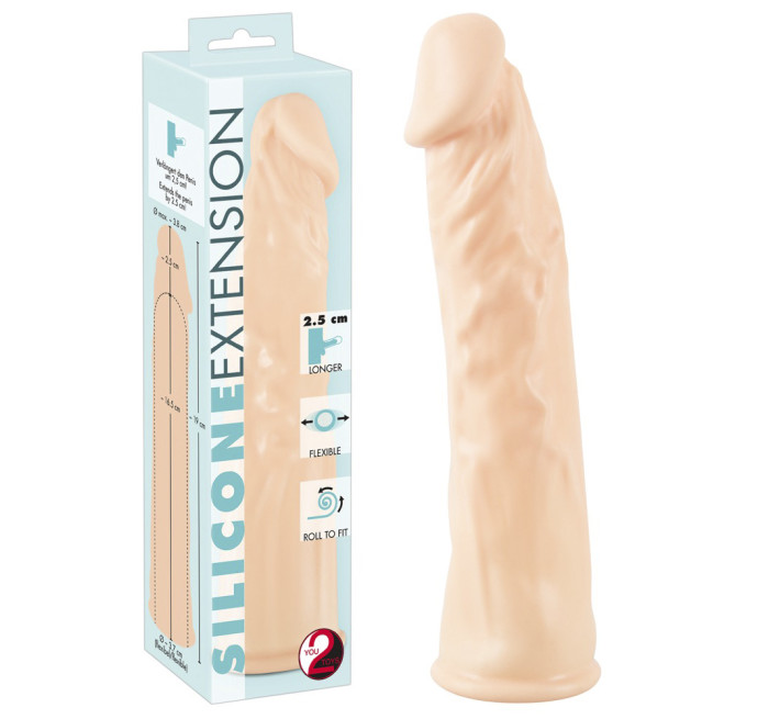 Насадка на член You2Toys Silicone Extension Flesh