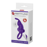 Ерекційне кільце Pretty Love Vibrant Penis Ring I Purple