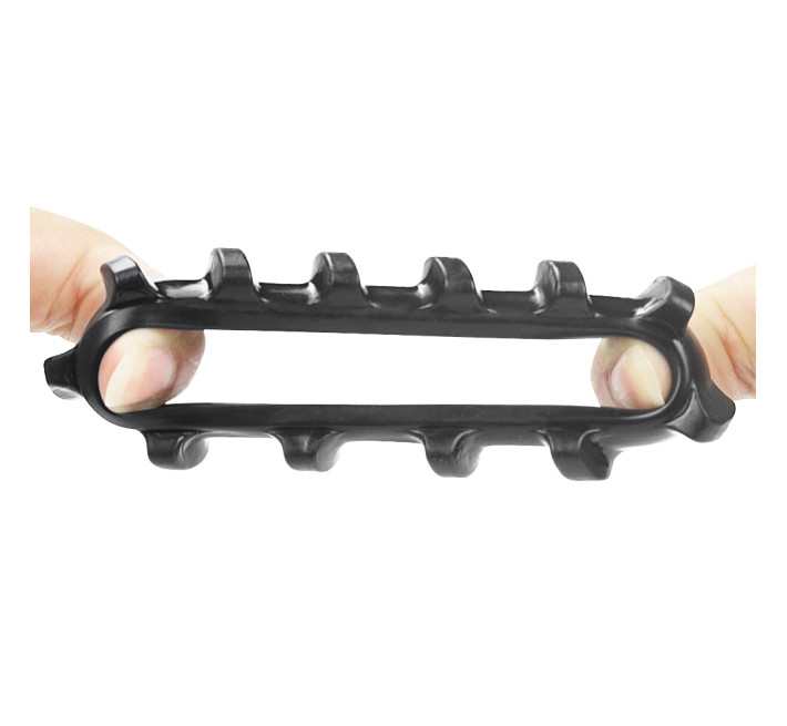 Эрекционное кольцо LoveToy Power Plus Cockring 3 Черное