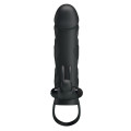 Насадка на член Pretty Love Penis Sleeve 5,5 Чорна