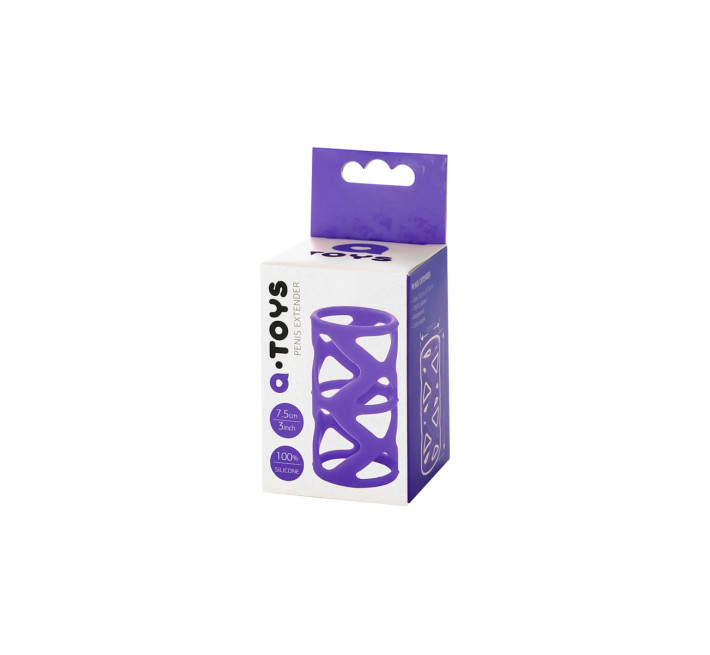 Насадка на пеніс Toyfa A-TOYS 768004 Фіолетова
