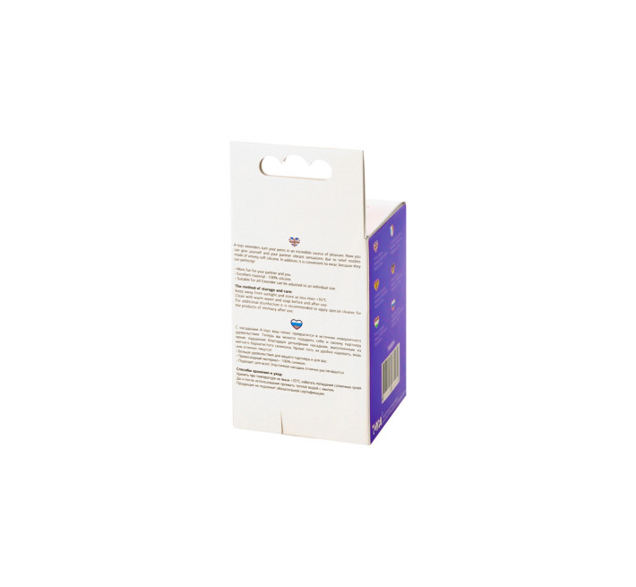 Насадка на пеніс Toyfa A-TOYS 768004 Фіолетова