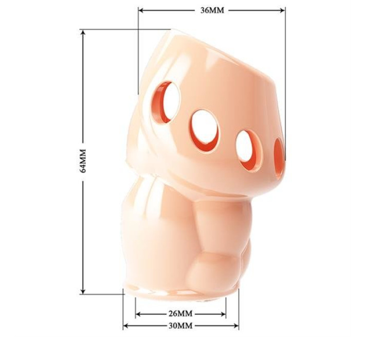 Насадка на член Pretty Love Oskar Penis Thicker Flesh