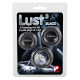 Набір ерекційних кілець You2Toys Lust 3 Black