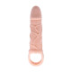 Насадка на пеніс LyBaile Men Extension Vibrating Penis Sleeve 13,5 x 3,5 см