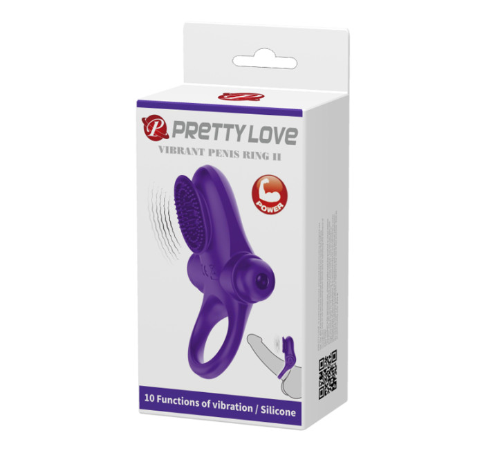 Ерекційне кільце Pretty Love Vibrant Penis Ring 2