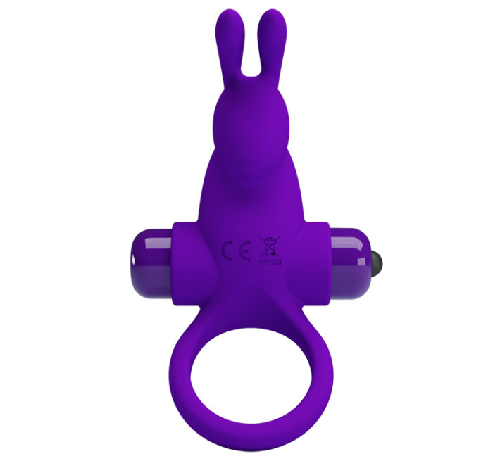 Эрекционное кольцо Pretty Love Vibrant Penis Ring I Purple